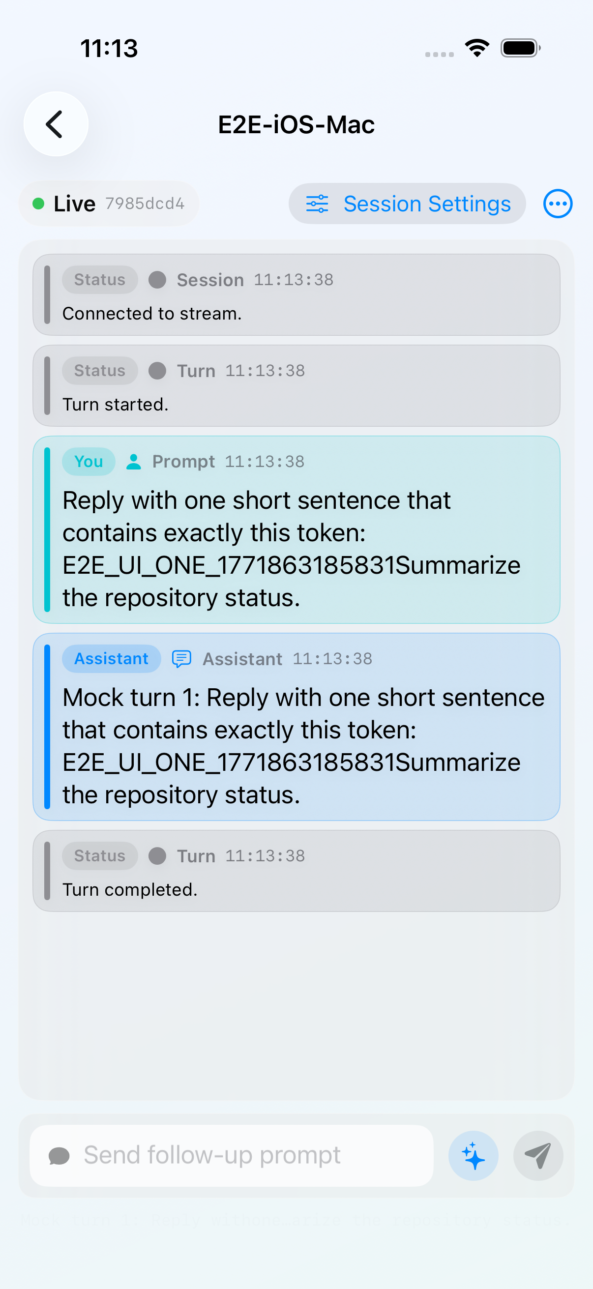 CodexAnywhere live stream